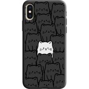 Черный чехол Uprint Apple iPhone XS 