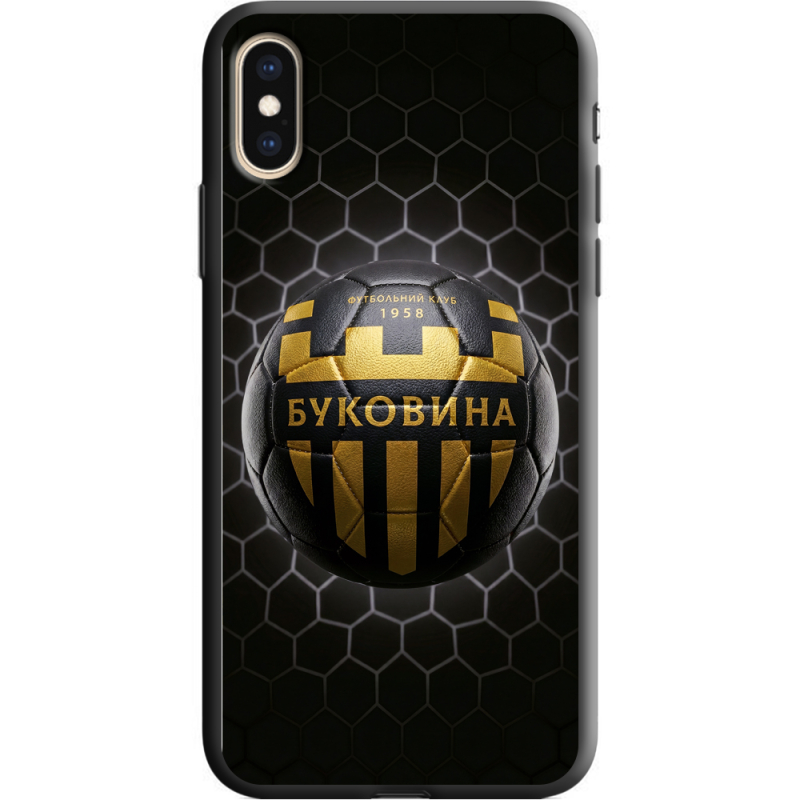 Черный чехол Uprint Apple iPhone XS 