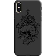 Черный чехол Uprint Apple iPhone XS 