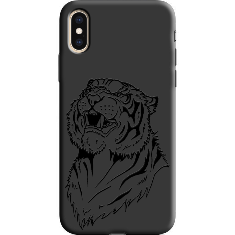 Черный чехол Uprint Apple iPhone XS 