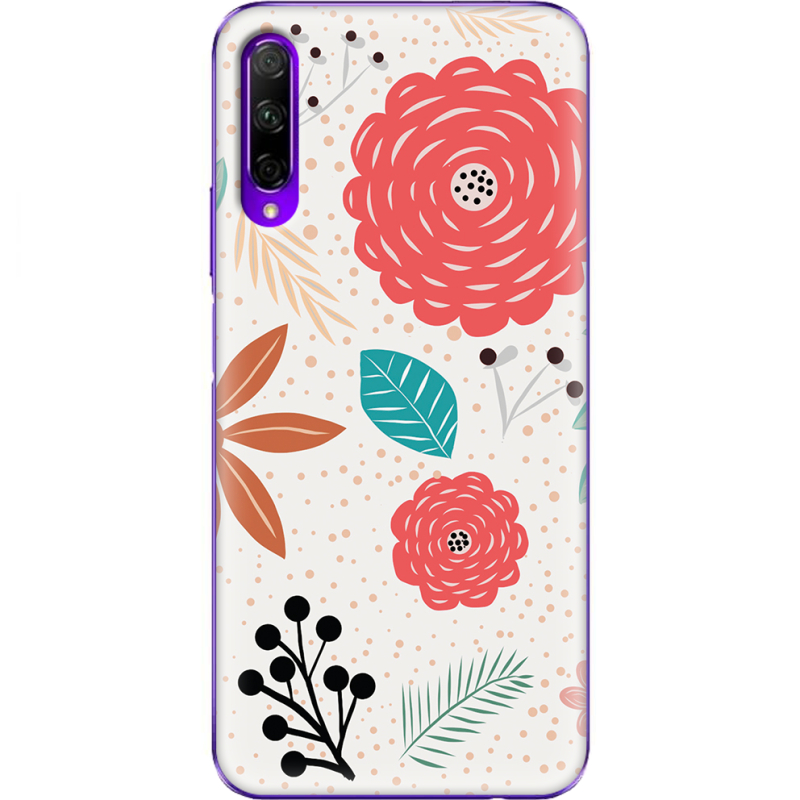 Чехол Uprint Honor 9X Pro Line Flowers