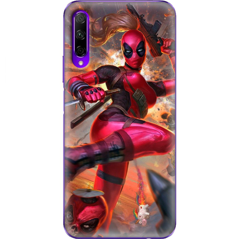 Чехол Uprint Honor 9X Pro Woman Deadpool