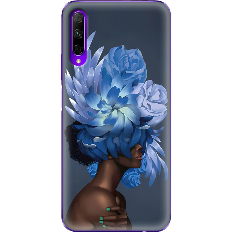 Чехол Uprint Honor 9X Pro Exquisite Blue Flowers