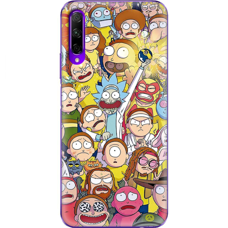 Чехол Uprint Honor 9X Pro Rick and Morty