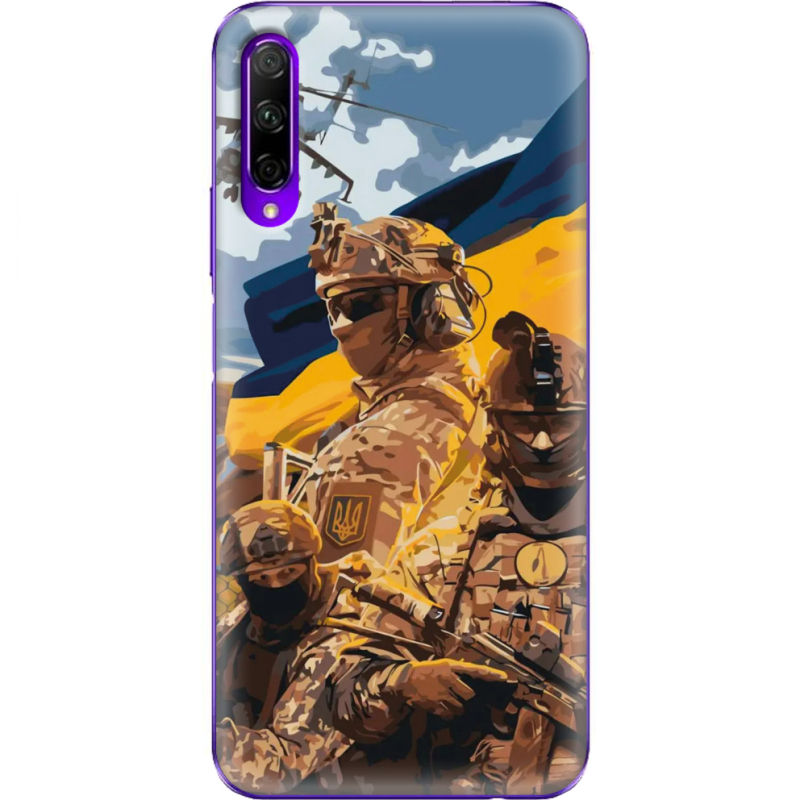 Чехол Uprint Honor 9X Pro Воїни ЗСУ