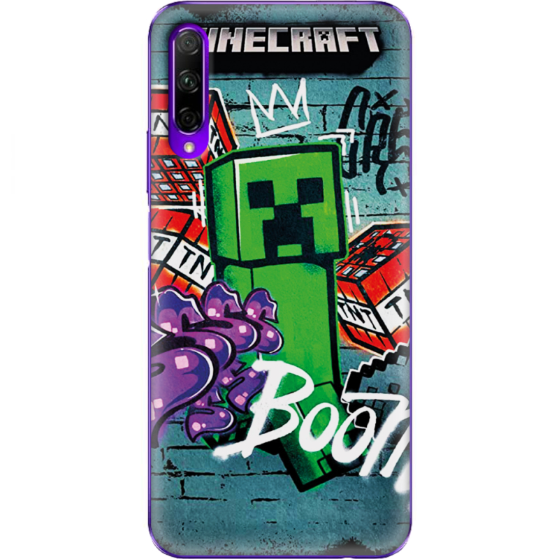 Чехол Uprint Honor 9X Pro Minecraft Graffiti