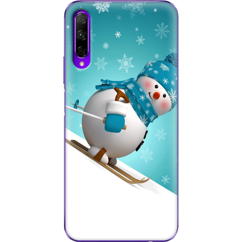 Чехол Uprint Honor 9X Pro Skier Snowman