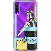 Прозрачный чехол Uprint Honor 9X Pro City Girl