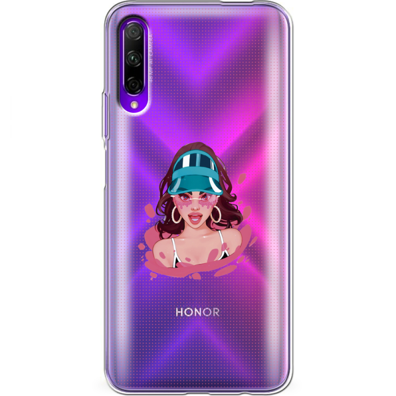 Прозрачный чехол Uprint Honor 9X Pro Selena Gomez