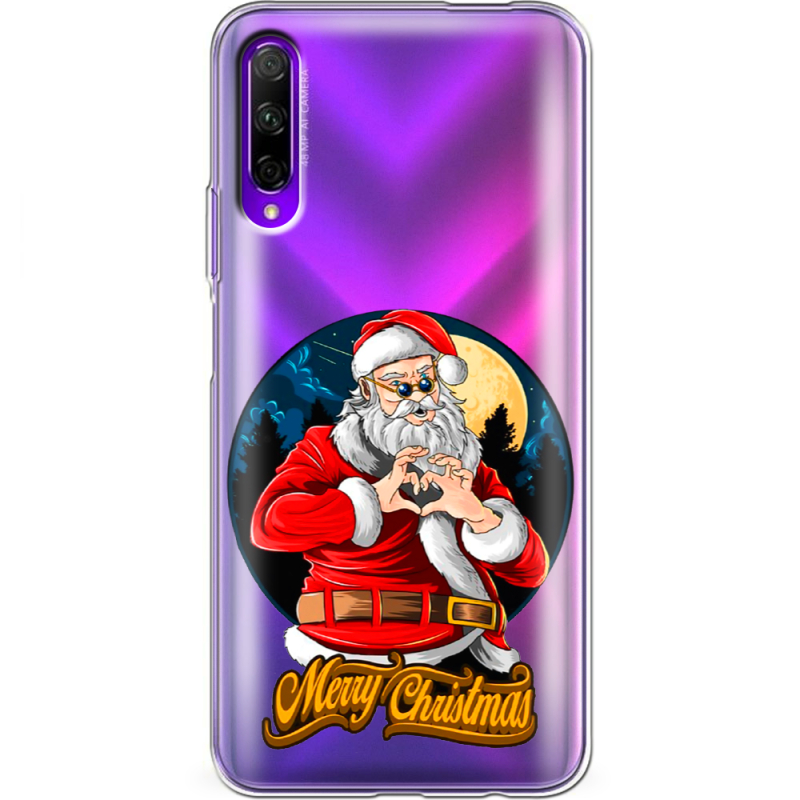 Прозрачный чехол Uprint Honor 9X Pro Cool Santa