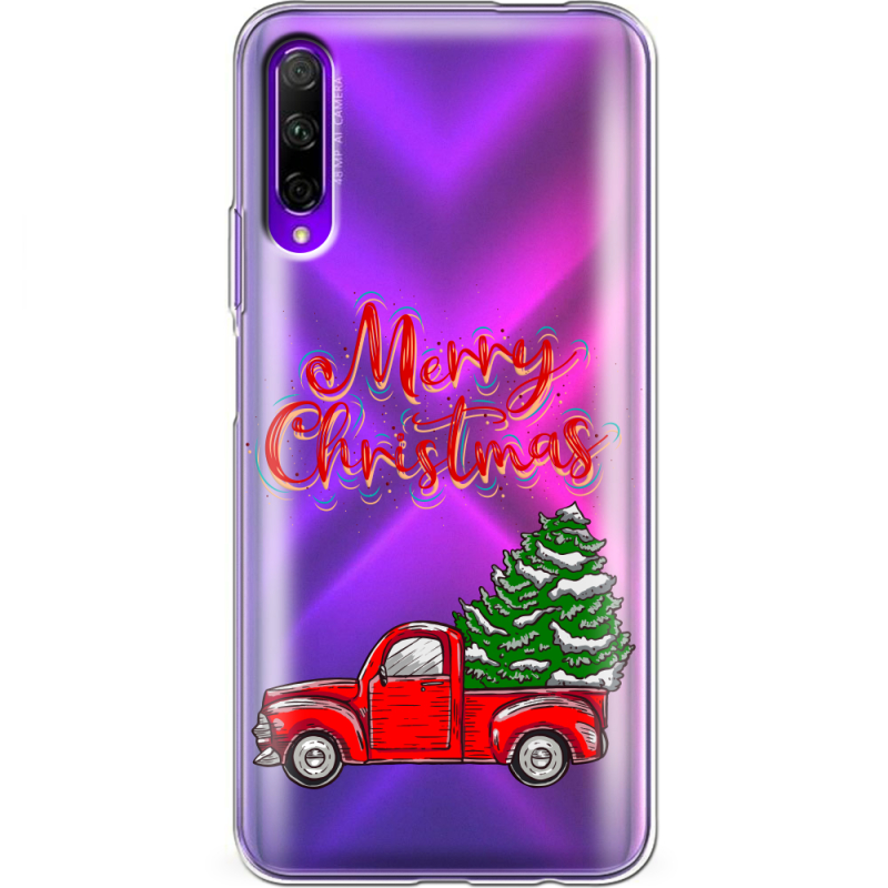 Прозрачный чехол Uprint Honor 9X Pro Holiday Car