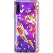 Прозрачный чехол Uprint Honor 9X Pro Japanese Koi Fish