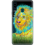 Чехол Uprint Samsung A207 Galaxy A20s Moonlight Lion