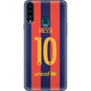 Чехол Uprint Samsung A207 Galaxy A20s Messi 10