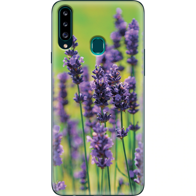 Чехол Uprint Samsung A207 Galaxy A20s Green Lavender