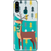 Чехол Uprint Samsung A207 Galaxy A20s Foresty Deer