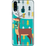 Чехол Uprint Samsung A207 Galaxy A20s Foresty Deer