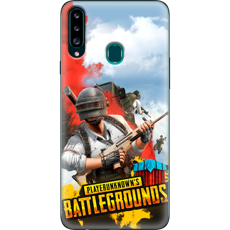 Чехол Uprint Samsung A207 Galaxy A20s PLAYERUNKNOWN'S BATTLEGROUNDS