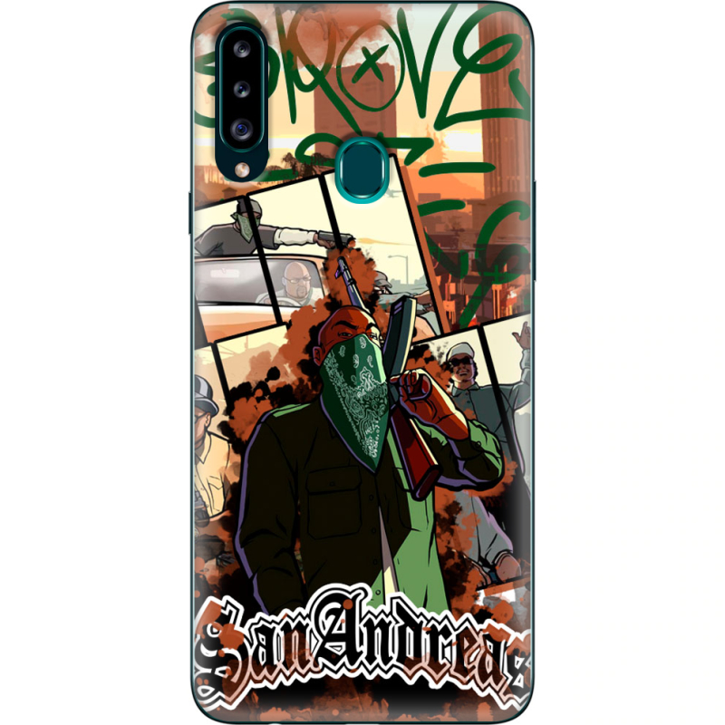 Чехол Uprint Samsung A207 Galaxy A20s GTA San Andreas