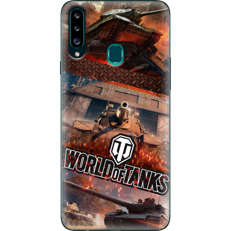 Чехол Uprint Samsung A207 Galaxy A20s World Of Tanks