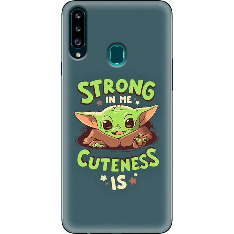 Чехол Uprint Samsung A207 Galaxy A20s Strong in me Cuteness is