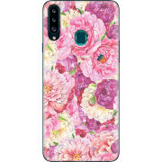 Чехол Uprint Samsung A207 Galaxy A20s Pink Peonies