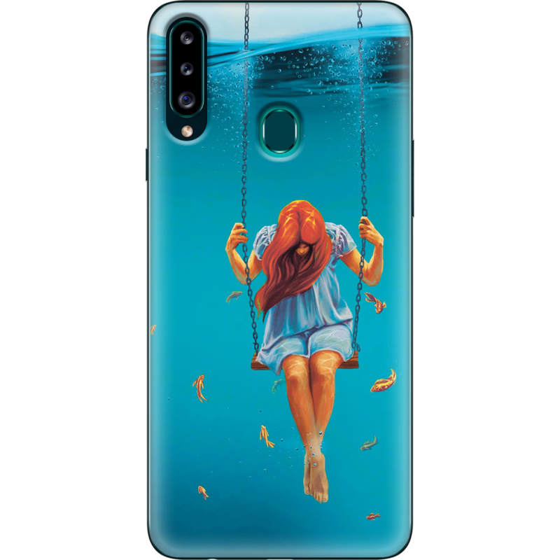 Чехол Uprint Samsung A207 Galaxy A20s Girl In The Sea