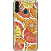 Чехол Uprint Samsung A207 Galaxy A20s Citrus Pattern