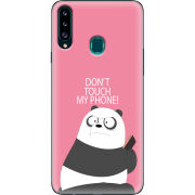 Чехол Uprint Samsung A207 Galaxy A20s Dont Touch My Phone Panda