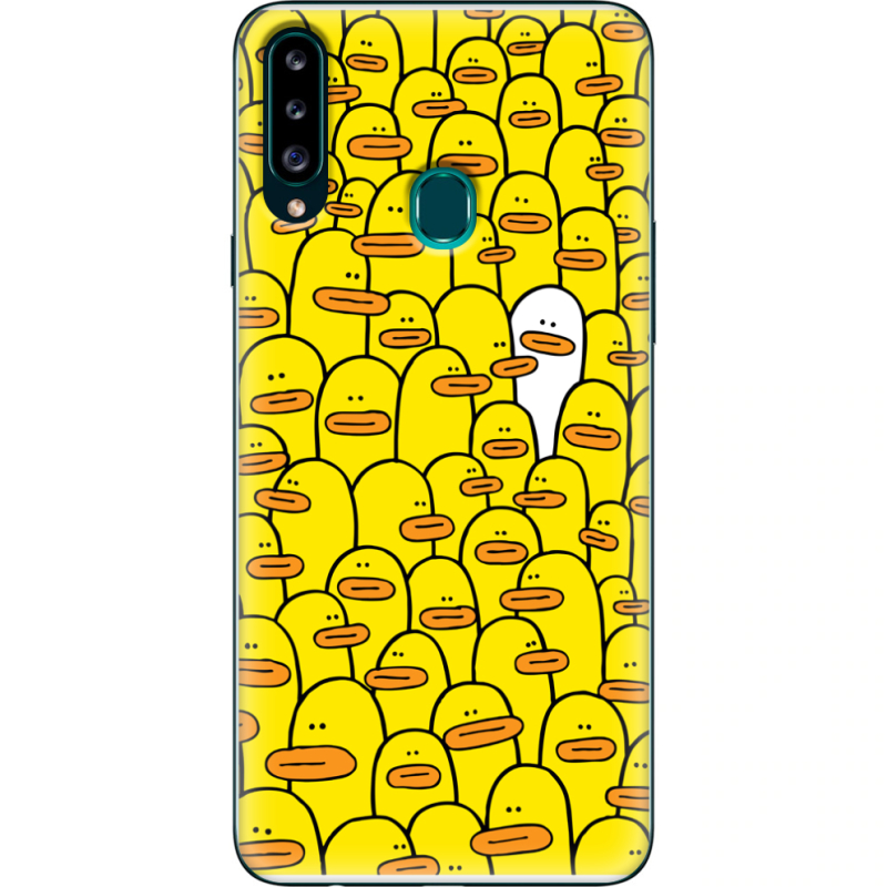 Чехол Uprint Samsung A207 Galaxy A20s Yellow Ducklings