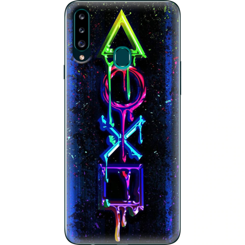 Чехол Uprint Samsung A207 Galaxy A20s Graffiti symbols