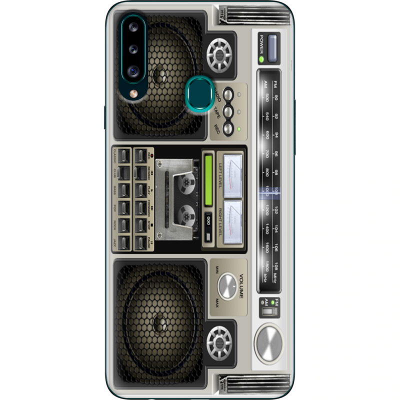 Чехол Uprint Samsung A207 Galaxy A20s Old Boombox