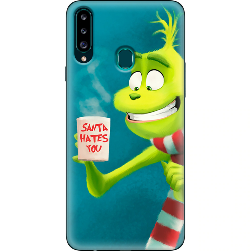 Чехол Uprint Samsung A207 Galaxy A20s Santa Hates You