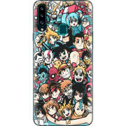 Чехол Uprint Samsung A207 Galaxy A20s Anime Stickers