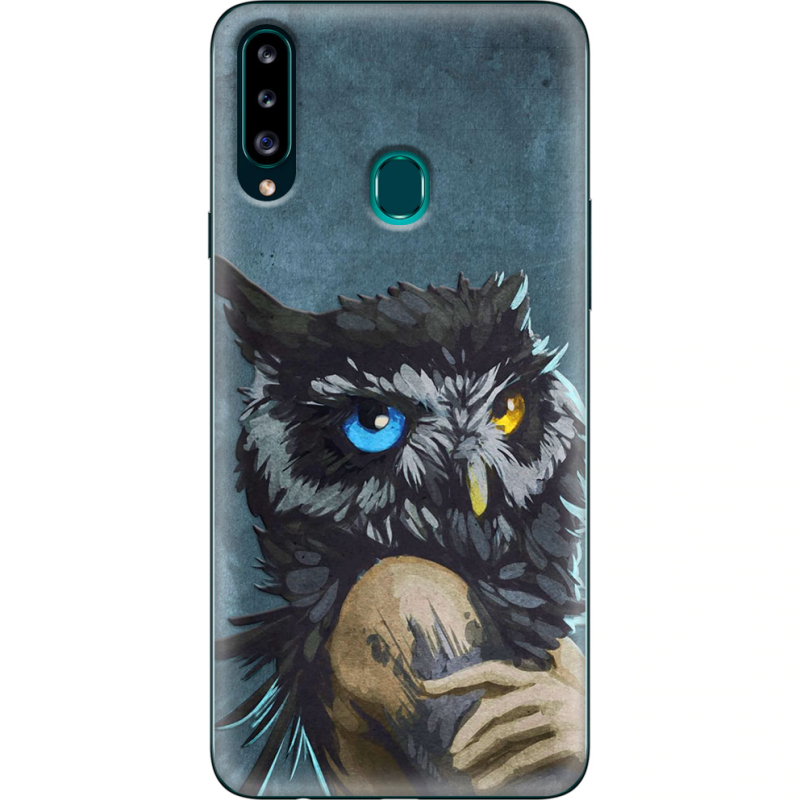 Чехол Uprint Samsung A207 Galaxy A20s Owl Woman