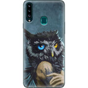 Чехол Uprint Samsung A207 Galaxy A20s Owl Woman