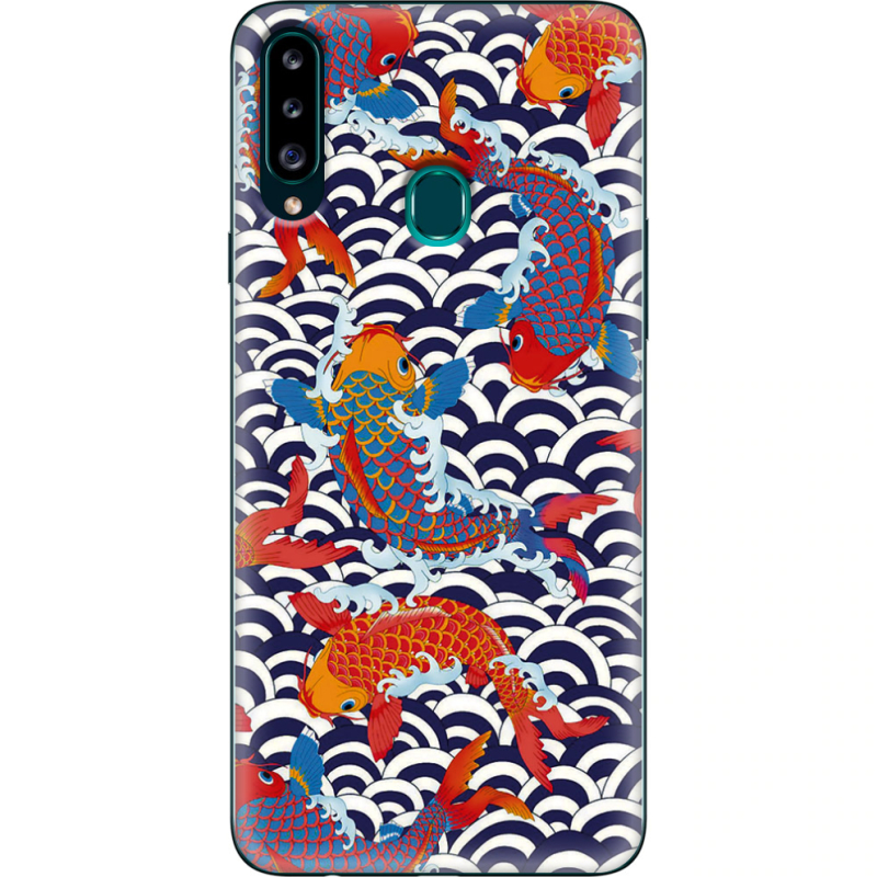 Чехол Uprint Samsung A207 Galaxy A20s Koi Fish