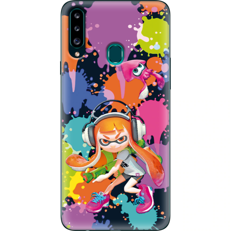 Чехол Uprint Samsung A207 Galaxy A20s Splatoon Inklings