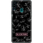 Чехол Uprint Samsung A207 Galaxy A20s Blackpink автограф
