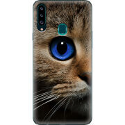 Чехол Uprint Samsung A207 Galaxy A20s Cat's Eye