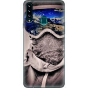 Чехол Uprint Samsung A207 Galaxy A20s snowboarder