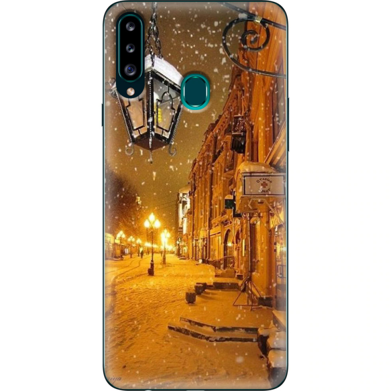 Чехол Uprint Samsung A207 Galaxy A20s Night Street