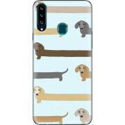 Чехол Uprint Samsung A207 Galaxy A20s Dachshund