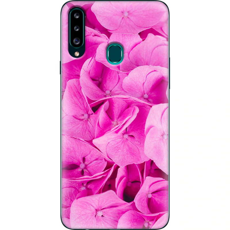 Чехол Uprint Samsung A207 Galaxy A20s Pink Flowers