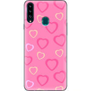 Чехол Uprint Samsung A207 Galaxy A20s Sugar Hearts