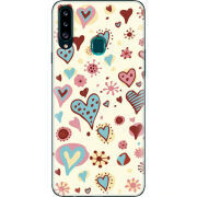 Чехол Uprint Samsung A207 Galaxy A20s Be my Valentine