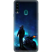 Чехол Uprint Samsung A207 Galaxy A20s Motorcyclist