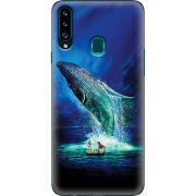 Чехол Uprint Samsung A207 Galaxy A20s Sea Giant