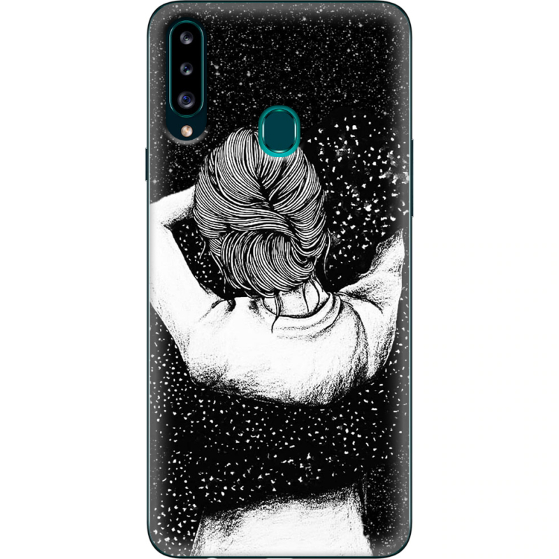 Чехол Uprint Samsung A207 Galaxy A20s Hugging Stars