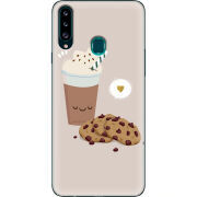 Чехол Uprint Samsung A207 Galaxy A20s Love Cookies